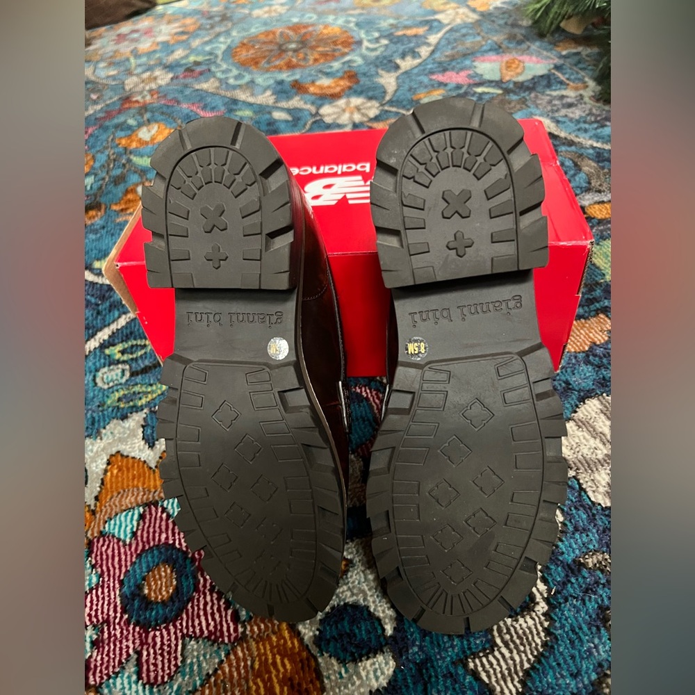 Gianni Bini Brown and Black Loafers - Picture 5 of 5